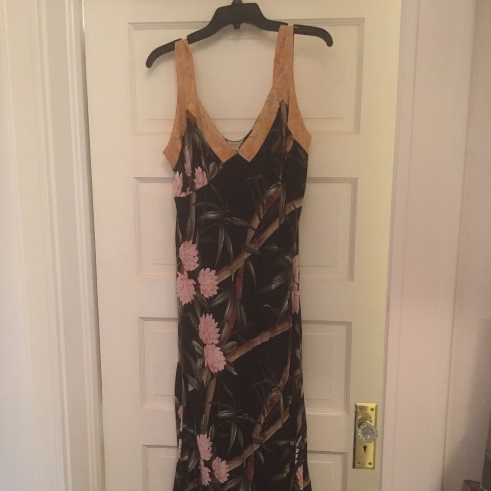 Woman’s beaded dress.